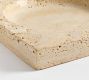 Handcrafted Travertine Tray