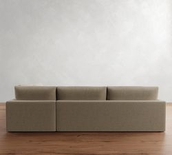 Westwood Fin Arm Deep Seat Return Bumper Sectional (122&quot;-134&quot;)