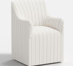 Bina Dining Armchair with Casters