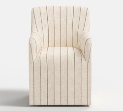 Bina Dining Armchair with Casters