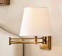 Leah Iron Swing Arm Sconce (14&quot;)