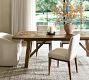 Reclaimed Parquet Extendable Dining Table (78&quot;-96&quot;)
