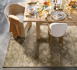 Poppy Hand-Knotted Wool Rug