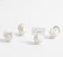 Figural Turkey Stoneware Place Card Holders - Set of 4