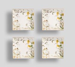 Bedford Harvest Stoneware Appetizer Plates - Set of 4