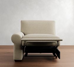 Build Your Own Big Sur Roll Arm Power Reclining Sectional