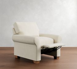 PB Comfort Modern Roll Arm Recliner