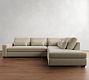 Big Sur Square Arm Deep Seat Return Bumper Sectional (120&quot;&ndash;152&quot;)