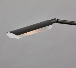 Post LED Marble Floor Lamp (47&quot;-61&quot;)