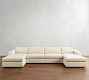 Carmel Wide Arm Double Chaise Sectional (144&quot;&ndash;176&quot;)