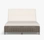 Torrey Wicker Outdoor Double Chaise Lounge