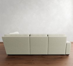 Big Sur Square Arm Reversible Power Reclining Sectional (121&quot;-133&quot;)
