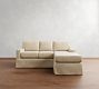 Buchanan Square Arm Slipcovered Reversible Chaise Sectional (84&quot;)