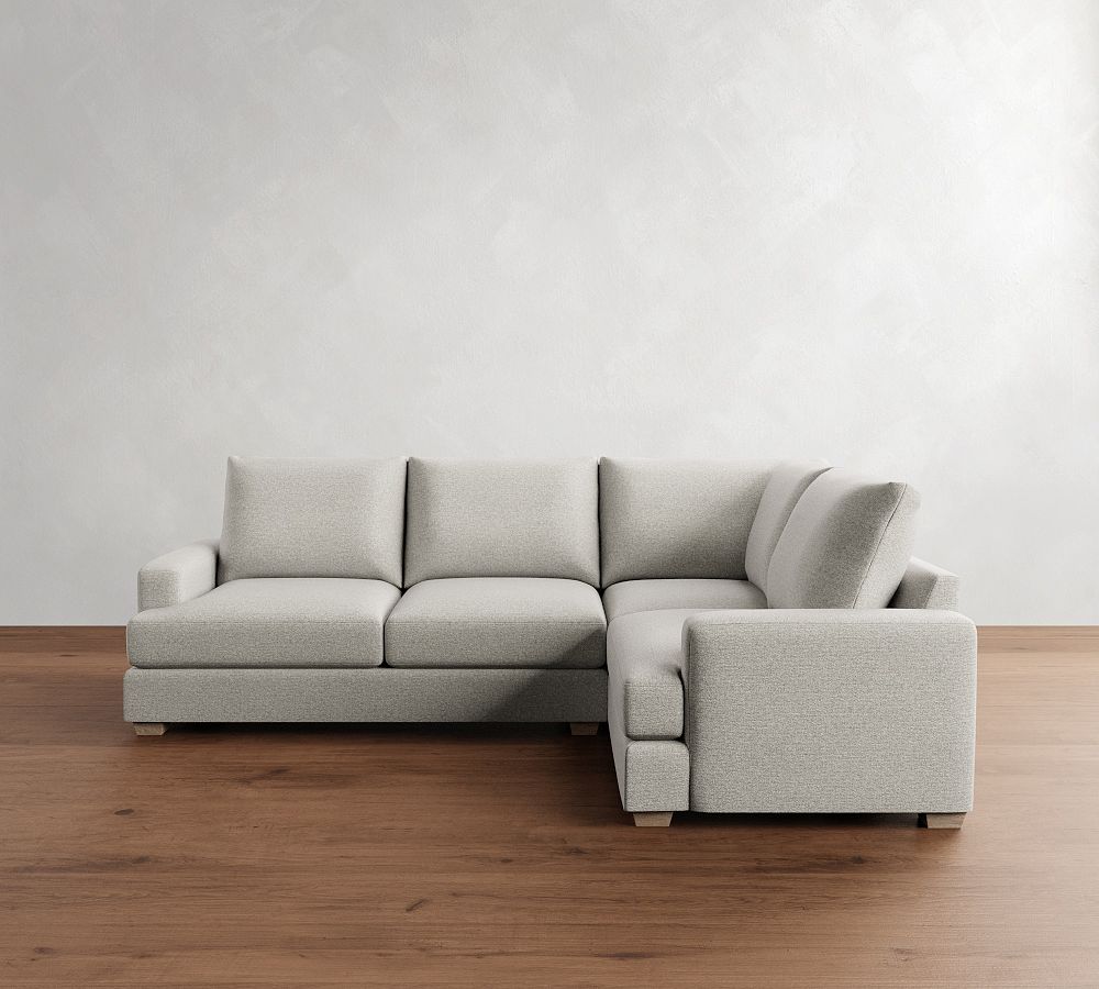 Canyon Square Arm 3-Piece Sectional (118&quot;)