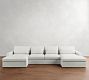 Westwood Square Arm Deep Seat Double Chaise Sectional (185&quot;)