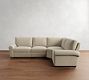 Big Sur Roll Arm Reversible Power Reclining Sectional (122&quot;-134&quot;)