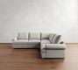Canyon Roll Arm 3-Piece L-Shaped Sectional (121&quot;)