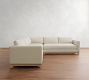 Jake Seadrift Wood Base 3-Piece L-Shaped Sectional (110&quot;)