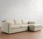 Pacifica Wide Arm Reversible Chaise Sectional Storage Available (86&quot;&ndash;96&quot;)