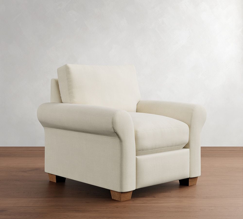 PB Comfort Modern Roll Arm Recliner