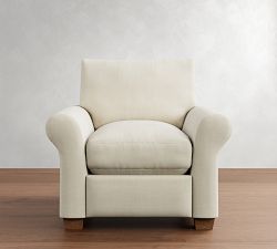 PB Comfort Modern Roll Arm Recliner