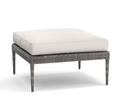 Cammeray Wicker Outdoor Ottoman (29&quot;)