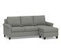 Cameron Roll Arm Reversible Chaise Sectional (88&quot;)