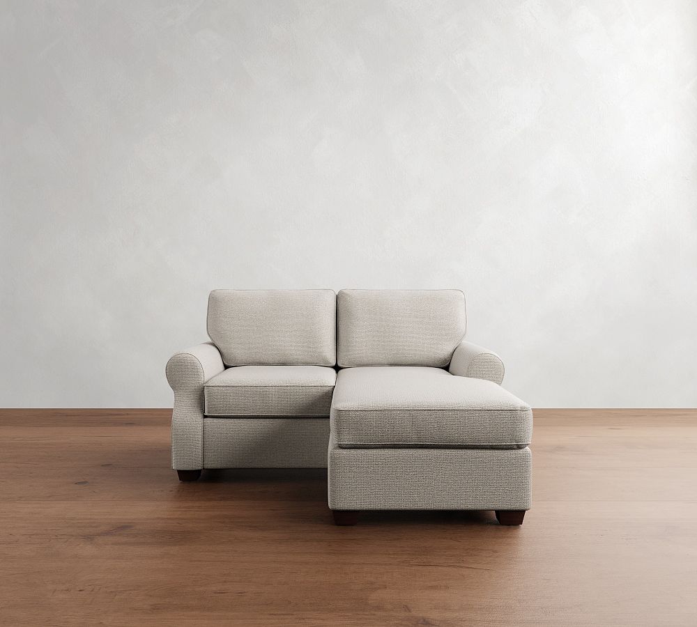 Fremont Roll Arm Reversible Chaise Sectional (74&quot;)