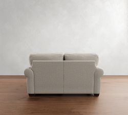 Fremont Roll Arm Reversible Chaise Sectional (74&quot;)