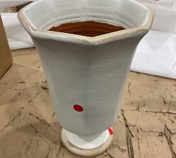 Open Box: Ceramic Faceted Vase Collection