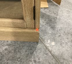 Open Box: Modular Bar Collection, Cabinet Base with Glass Doors - Seadrift