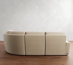 Larkspur Power Reclining Wedge Sectional - Storage Available (142&quot;-155&quot;)