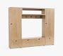 Modern Farmhouse 4-Piece Entryway Set with Storage Bench