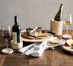Travertine Marble Serveware Collection