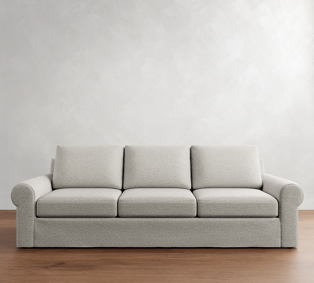 Big Sur Roll Arm Slipcovered Sofa (77&quot;-121&quot;)