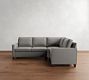 Cameron Square Arm 3-Piece Wedge Sectional (108&quot;)