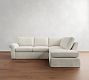 Pearce Roll Arm Slipcovered Return Bumper Sectional (114&quot;&ndash;144&quot;)