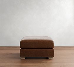 Canyon Leather Sectional Ottoman