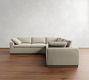 Dream Wood Base 3-Piece L-Shaped Sectional (120&quot;)