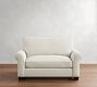PB Comfort Roll Arm Single Sleeper Sofa with Memory Foam Mattress (64&quot;)