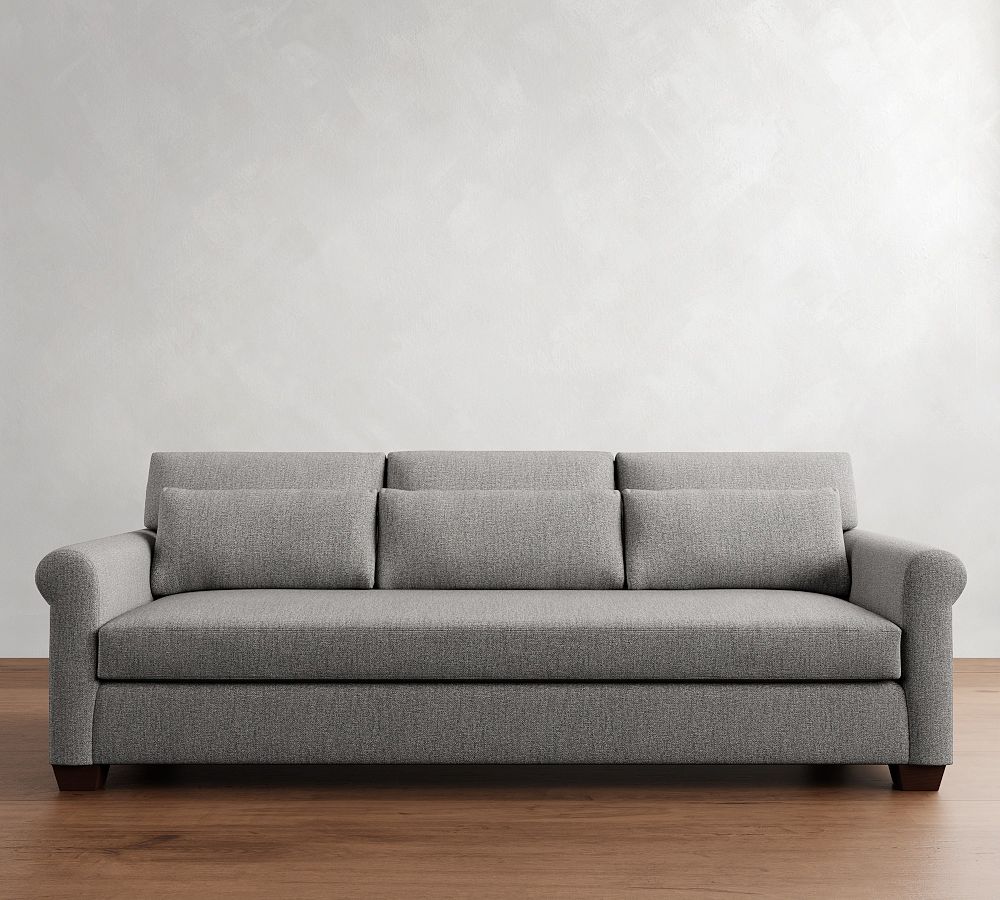 York Roll Arm Deep Seat Side Sleeper Sofa (97&quot;)