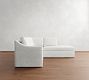 Cameron Slope Arm Slipcovered 3-Piece Bumper Sectional (97&quot;)