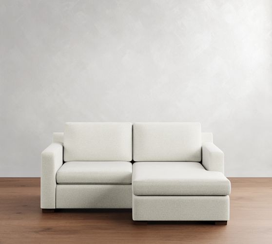 Shasta Square Arm Reversible Chaise Sectional - Storage Available (83"-84")