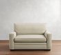 Pearce Square Arm Single Sleeper Sofa with Memory Foam Mattress (58&quot;)
