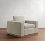 Dream Wide Arm Wood Base Chair