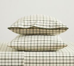 Windowpane Yarn-Dyed Sheet Set