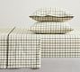 Windowpane Yarn-Dyed Sheet Set