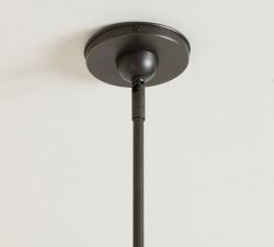 Baylor Round Pleated Shade Chandelier (38&quot;)
