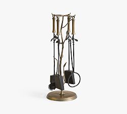 Botanical Fireplace Tool Set