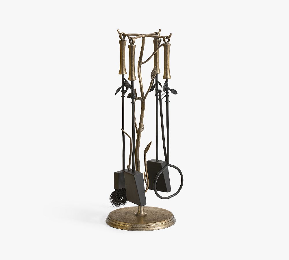 Botanical Fireplace Tool Set